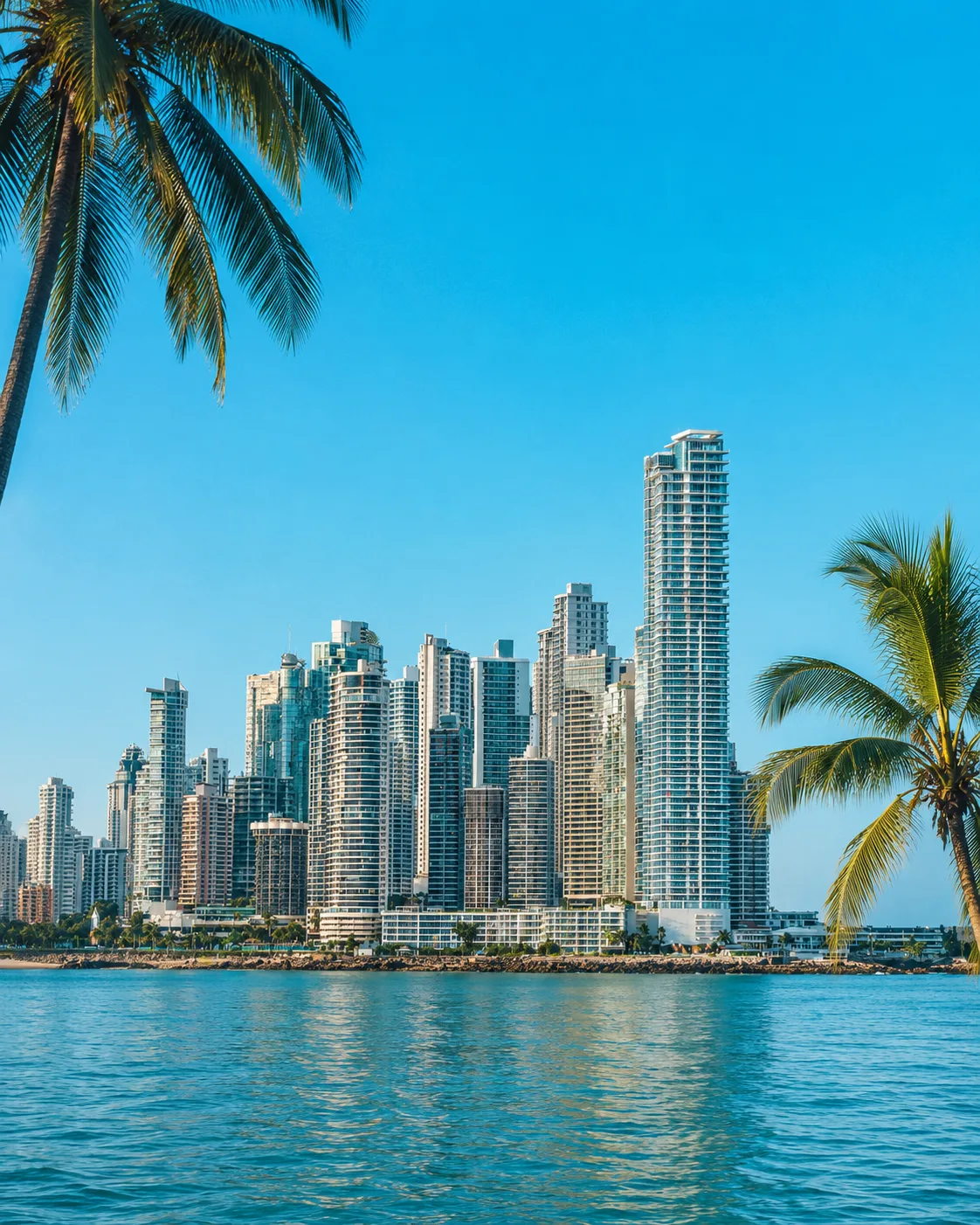 Panama City al tramonto